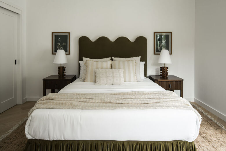 Bedroom in a purchased home